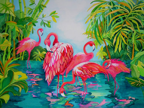 Flamingos