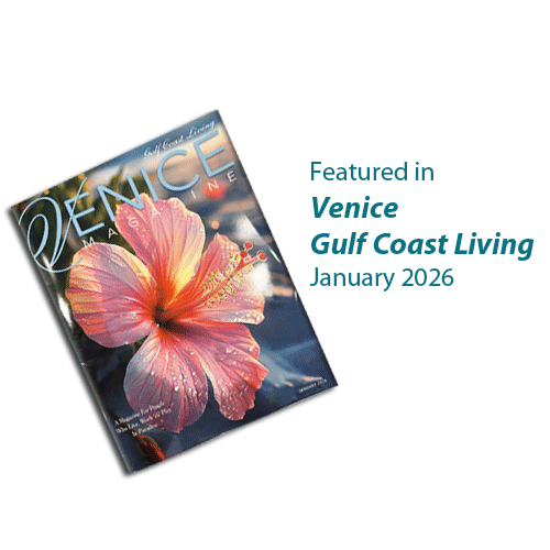cover of Venice Gulf Coast Living magazine, 1/2026 issue